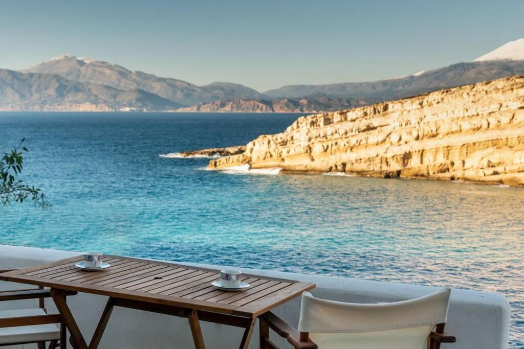 מטלה Nostos Cave Seaview Apartment מראה חיצוני תמונה
