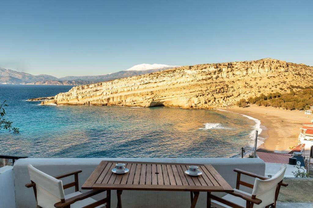 מטלה Nostos Cave Seaview Apartment מראה חיצוני תמונה