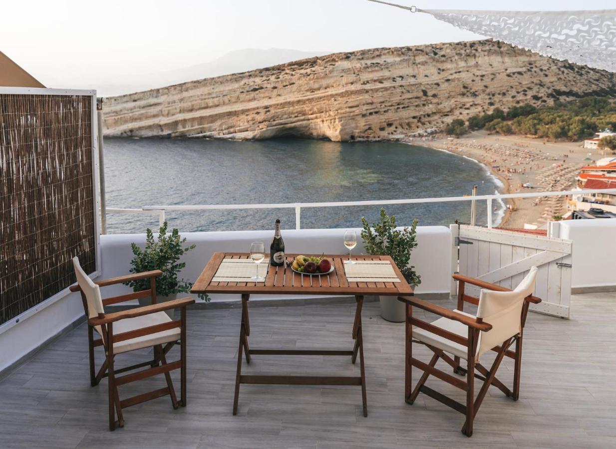 מטלה Nostos Cave Seaview Apartment מראה חיצוני תמונה
