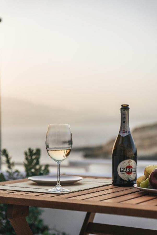 מטלה Nostos Cave Seaview Apartment מראה חיצוני תמונה